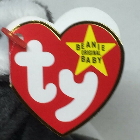 Ty Beanie Baby Nanook Dog Plush Stuffed Animal Retired W Tag November 21 1996 - Picture 9 of 10